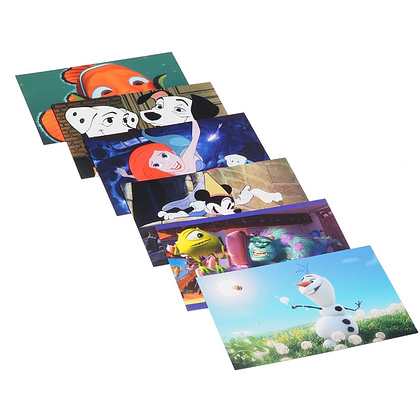 Открытки на английском языке "Disney. Animation Postcard Box: 100 Characters, 100 Years. 100 Collectible Postcards" - 16