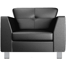 Кресло AUPI R 4.67.2, Пи