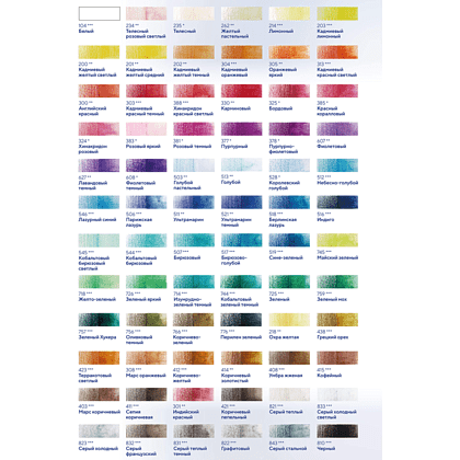 Карандаш акварельный "Белые ночи", 104, белый - 3