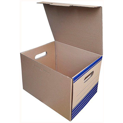 Короб архивный "Koroboff", 324х245х235 мм, коричневый - 4