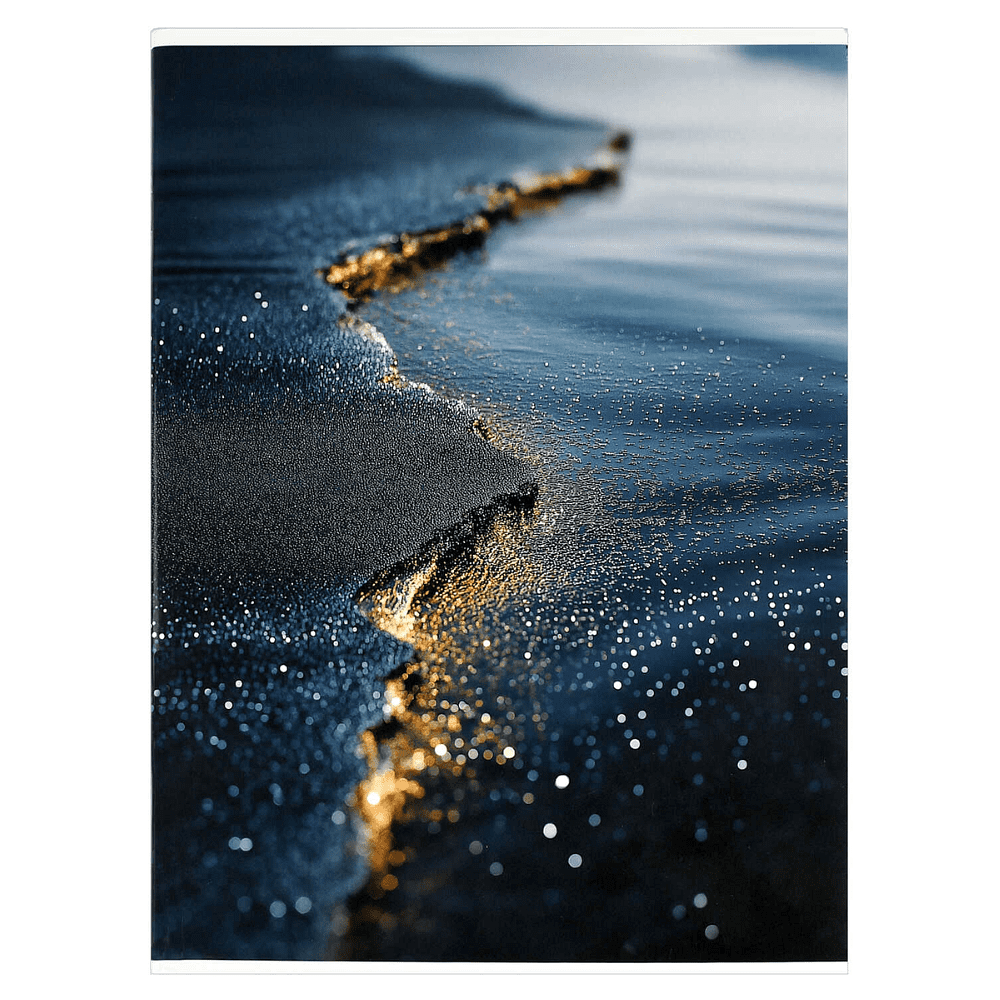 Тетрадь "Мерцание", А4, 80 листов, серый - 3