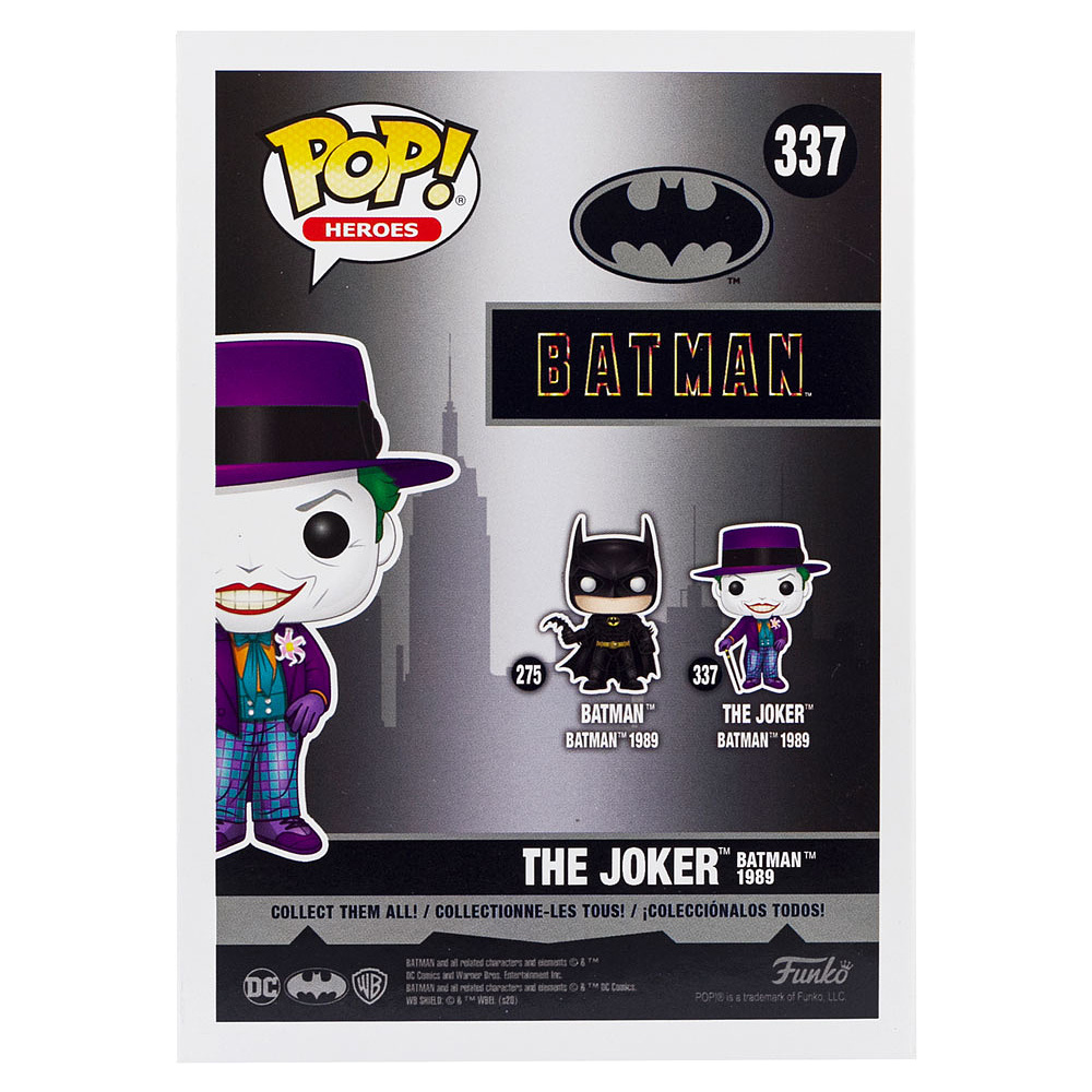 Фигурка Funko POP! Heroes DC Batman 1989 Joker w/Hat w/Chase 47709 - 4