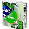 Бумага туалетная "Veiro Classic", 2 слоя, 4 рулона - 2