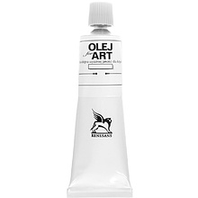 Краски масляные Renesans "Oils for art", 52 белила быстросохнущие, 60 мл, туба