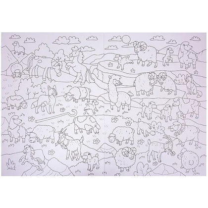 Раскраска "Раскраска-виммельбух. Домашние животные" - 3