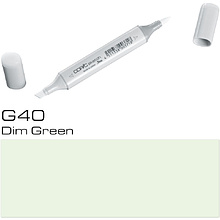 Маркер перманентный "Copic Sketch", G-40 тусклый зеленый