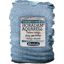 Краски акварельные "Schmincke Horadam", 952 индиго deep sea, полукювета