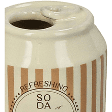 Ваза "Soda Can Sol", 7х7х11.3 см, коричневый