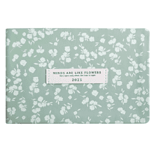 Еженедельник датированный "June" на 2026 год, А6, 128 страниц, мятный