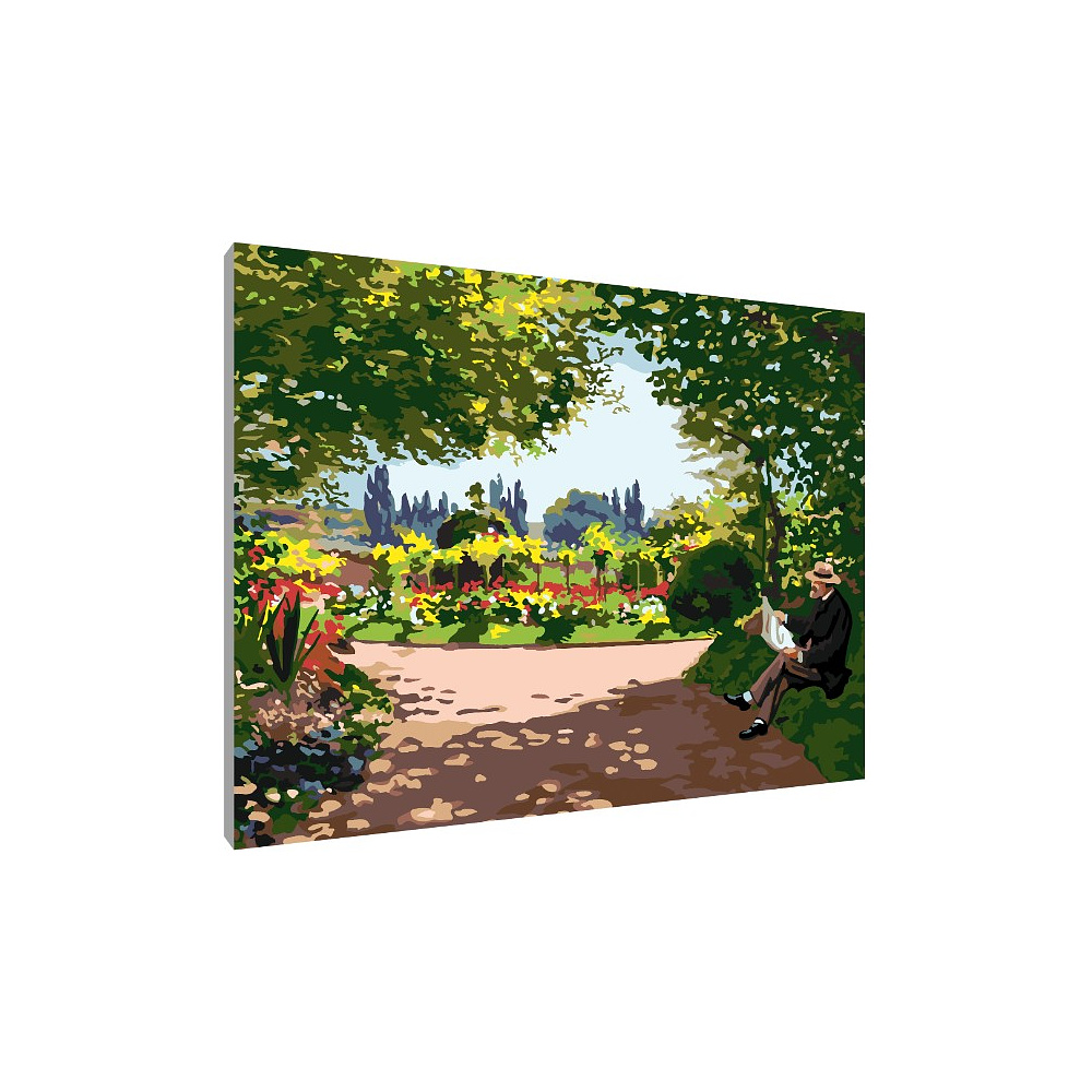 Картина по номерам "Клод Моне. Сад имени Баумана"