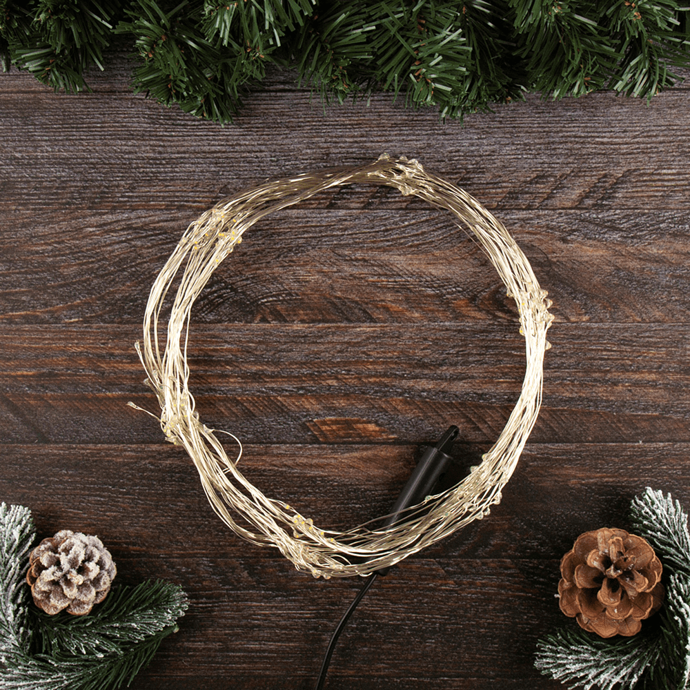 Гирлянда электрическая LED "Нить. Хвост Роса", мультиколор - 5