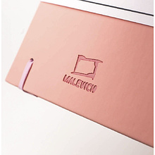 Скетчбук для графики и маркеров "Bristol Touch", A5, 180 г/м2, 50 листов, розовый