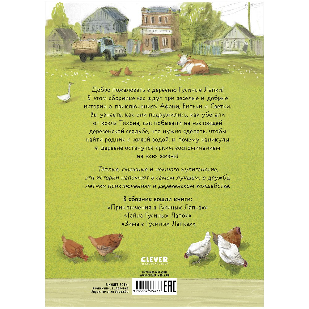 Книга "Деревня Гусиные Лапки. Три истории в одной книге", Андрей Снесарь - 8