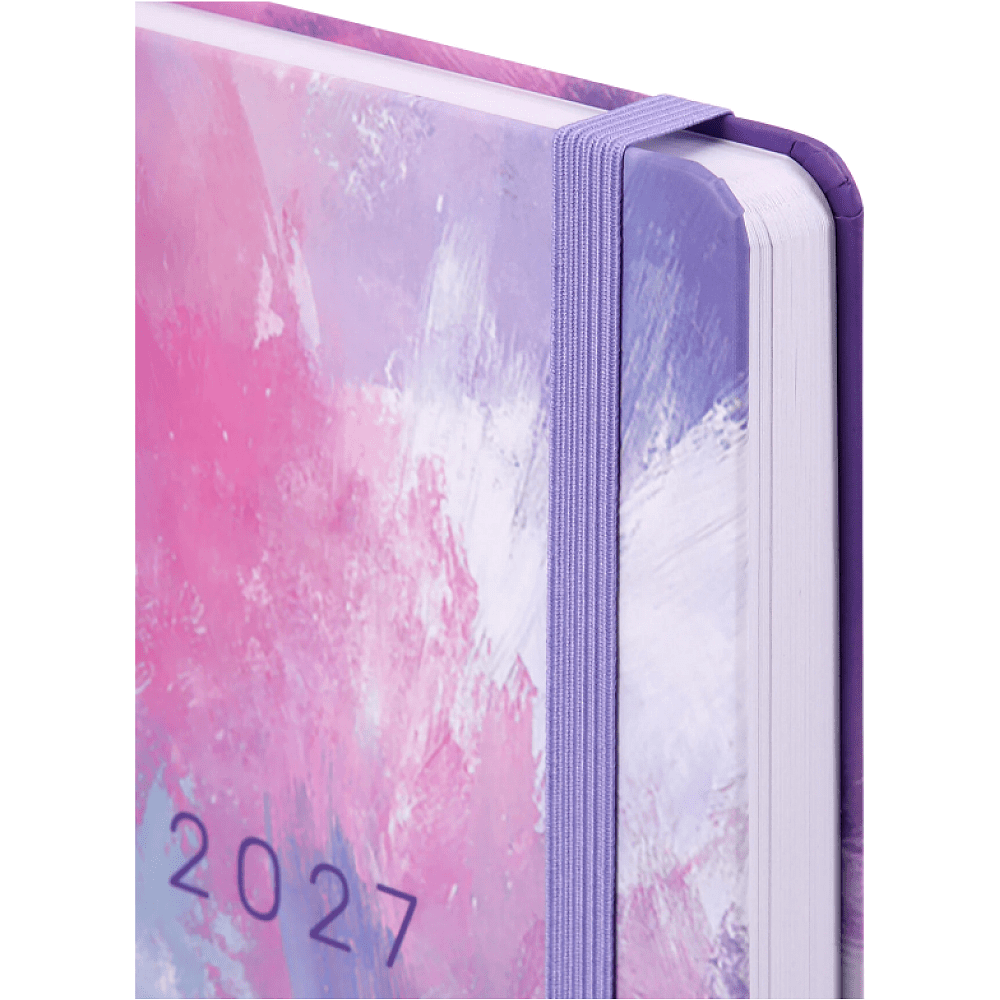 Ежедневник датированный "Pastel" на 2027 год, А5, 320 страниц, линейка, разноцветный - 3