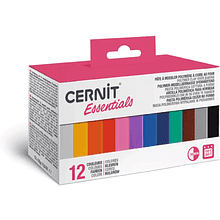 Полимерная глина Cernit "Basic", 12 цветов, 25 г