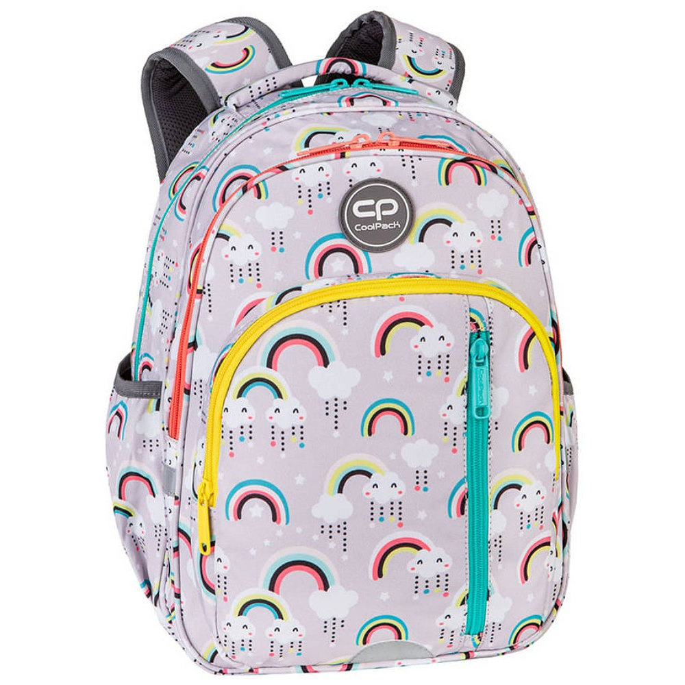 Рюкзак школьный CoolPack "Rainbow time", L, фиолетовый, голубой