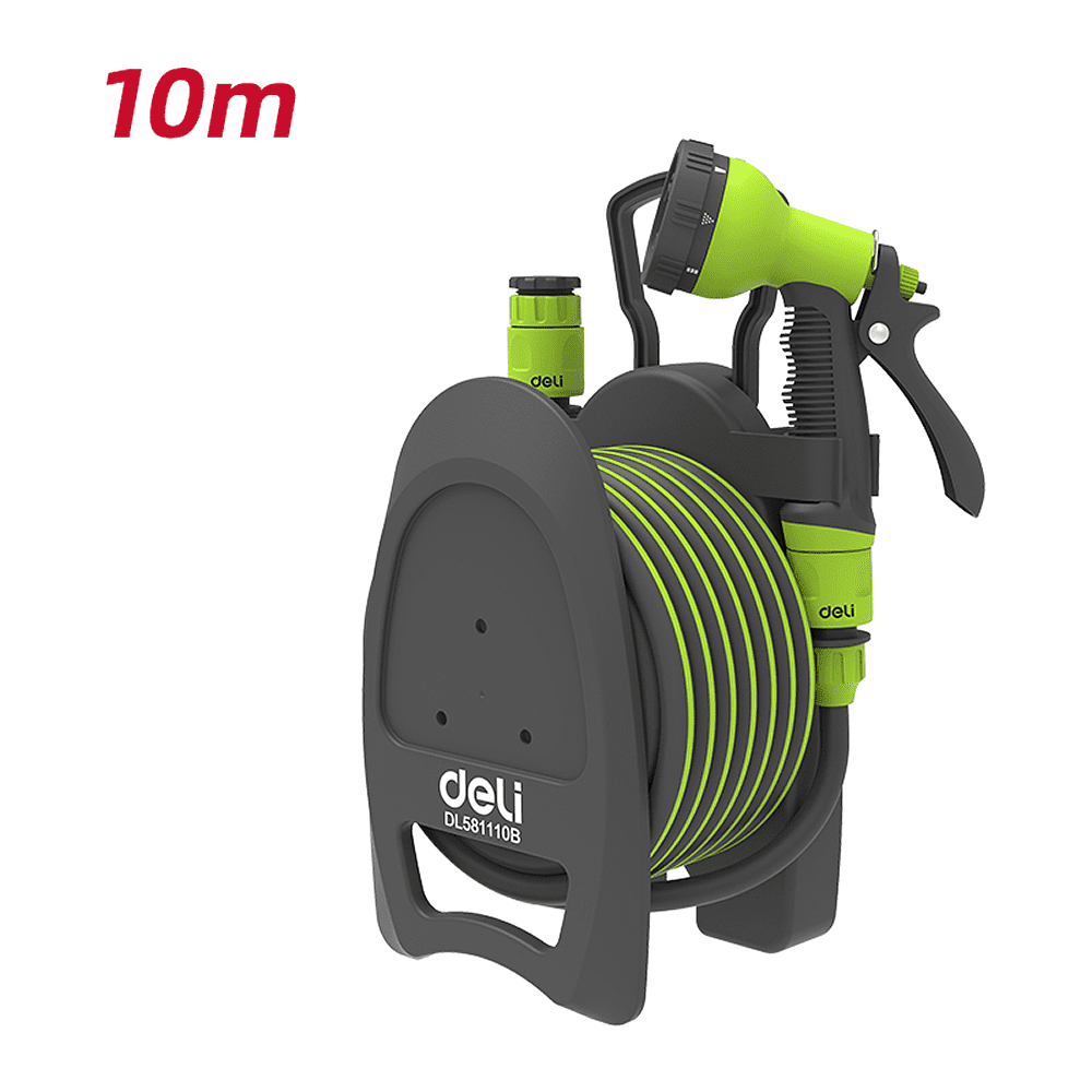 Шланг для полива Deli GS EDL581110B, с катушкой - 5