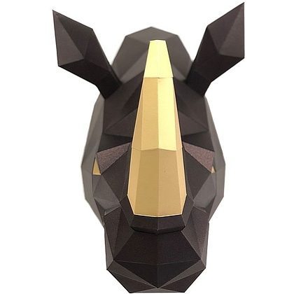 Набор для 3D моделирования "Носорог Рок", черный - 3
