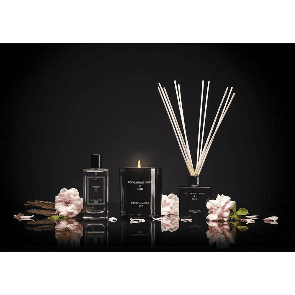 Свеча ароматическая CERERIA MOLLA "Bulgarian Rose & Oud", 230 гр., подарочная упаковка - 2