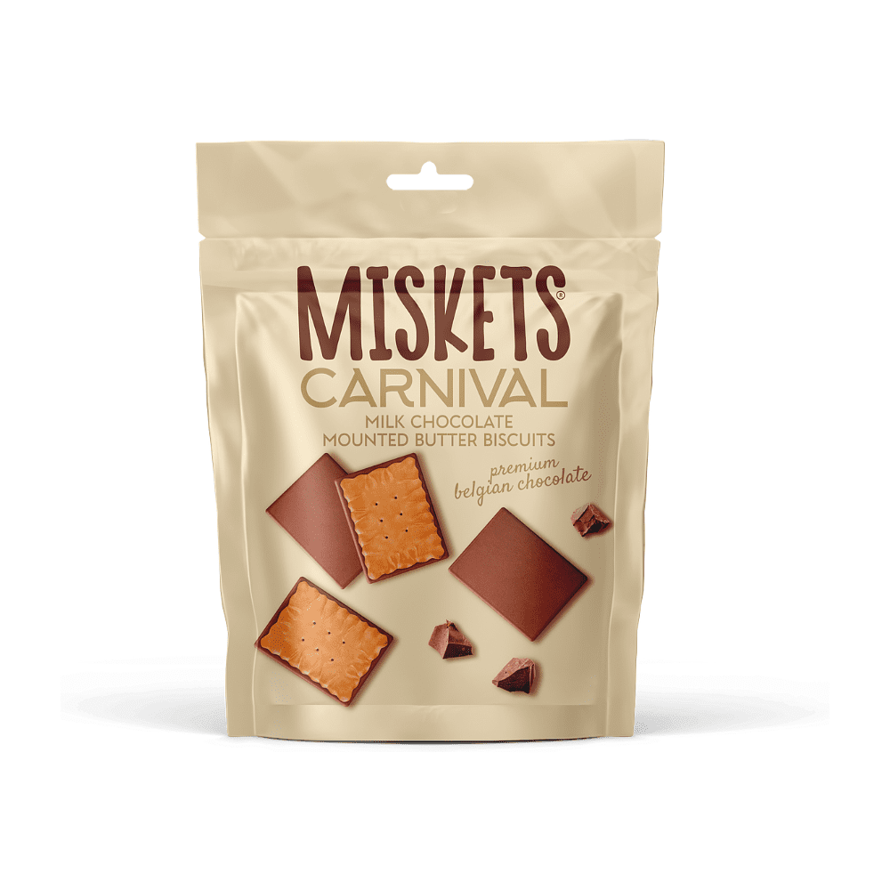 Печенье "Miskets", 50 гр, с молочным шоколадом