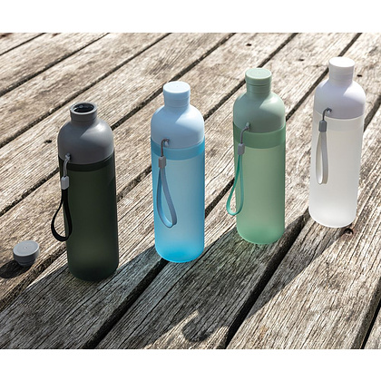 Бутылка для воды "Impact", тритан, 600 мл, синий - 8