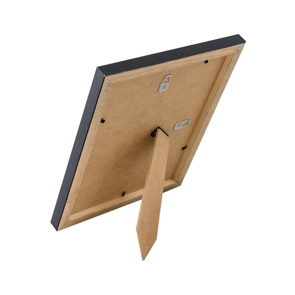 Фоторамка "323-590", 10х15 см, дерево со стеклом, черный - 2