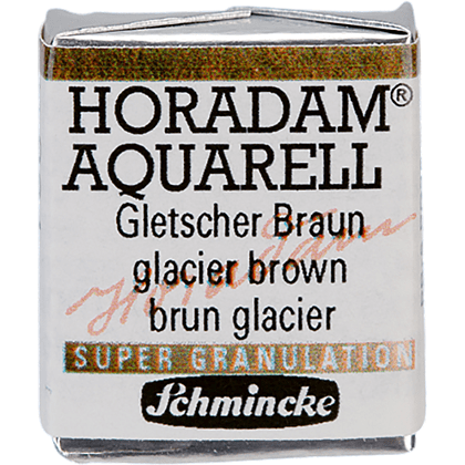 Краски акварельные "Schmincke Horadam", 964 коричневый glacier, полукювета