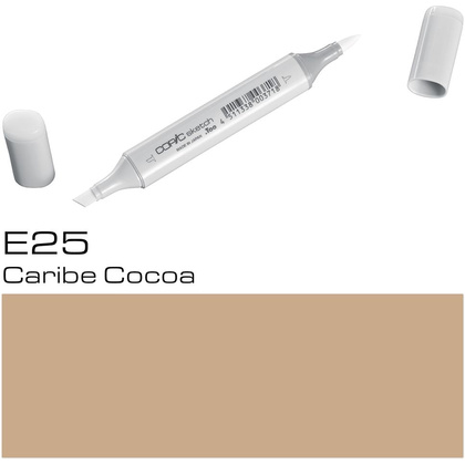 Маркер перманентный "Copic Sketch", E-25 карибский какао