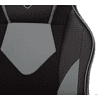 Кресло игровое Бюрократ Zombie GAME 17 экокожа, ткань, черный, серый - 6