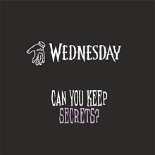 Бутылка для воды «Wednesday», черный