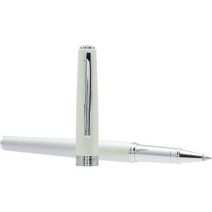 Ручка-роллер "Pierre Cardin Tendresse", 0.6 мм, серебристый, салатовый, стерж. синий - 7