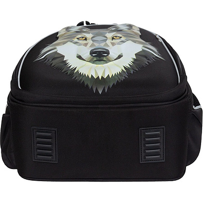 Рюкзак школьный "Wolf", черный - 5