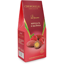 Драже "Миндаль и малина", 100 гр., в коробке