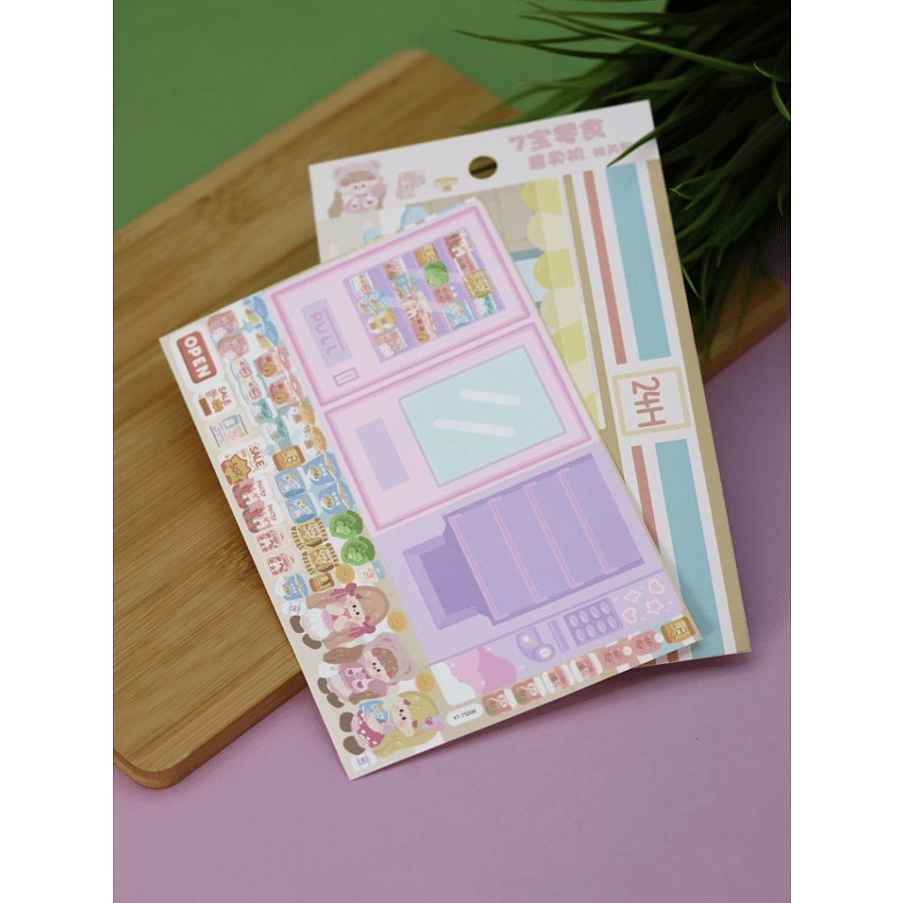 Стикерпак "Игра Showcase purple", 20.5х11.5 см - 6