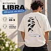 Футболка унисекс "Libra. Нічога не бойся", XS-S, оверсайз, молочный - 3