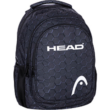 Рюкзак молодежный "Head 3D black", чёрный