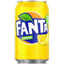 Напиток "Fanta" вкус лимона, 0.33 л