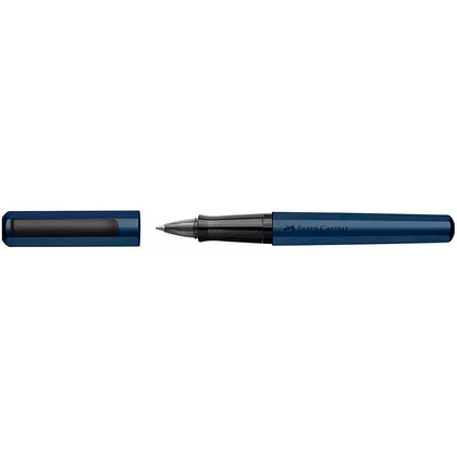 Ручка-роллер "Ink roller Hexo blue", синий, стерж. черный - 2
