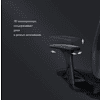 Кресло для руководителя SitZone CH-283A-P1 сетка, черный - 10