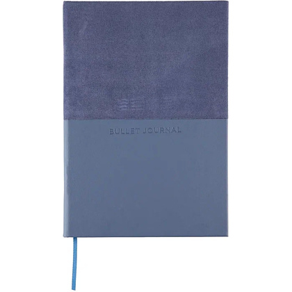 Блокнот "Стихия. Bullet Journal", А5, 80 листов, в точку, сумеречный синий - 7