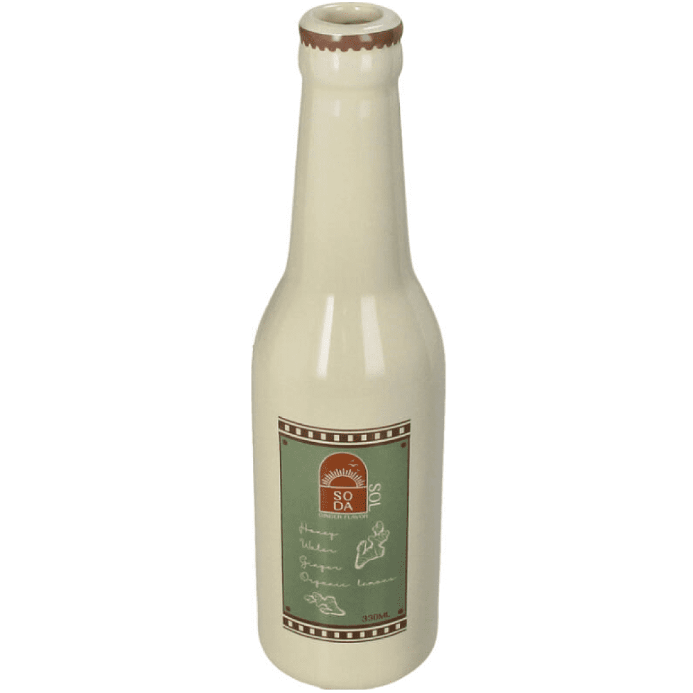 Ваза "Soda Bottle Palma Fine", фаянс, слоновая кость - 2