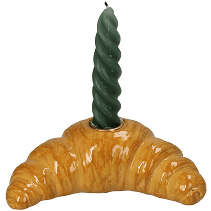 Подсвечник "Croissant", полирезина, коричневый - 2