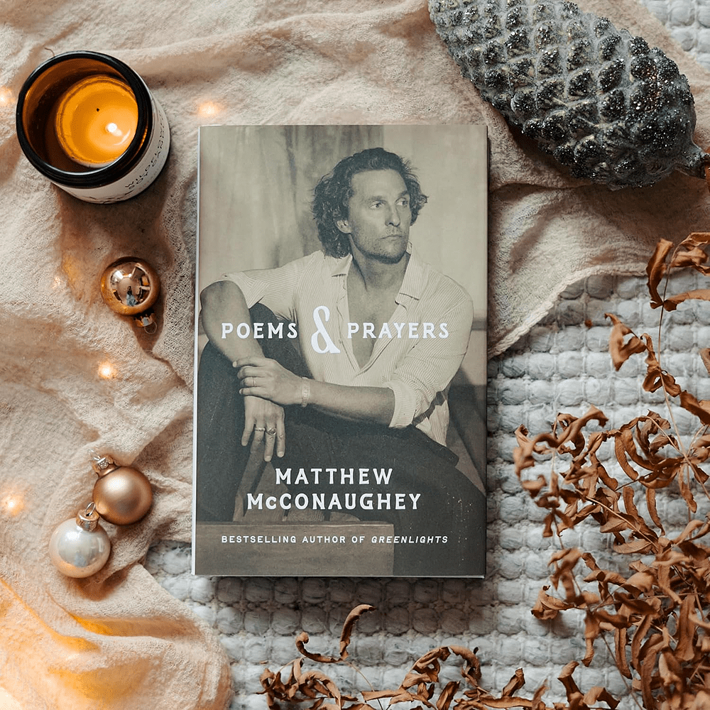 Книга на английском языке "Poems & Prayers", Matthew McConaughey - 2