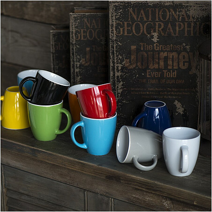 Кружка "Anna", керамика, 310 мл, зеленый - 2