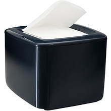 Диспенсер Focus для салфеток, черный, настольный, верхняя подача
