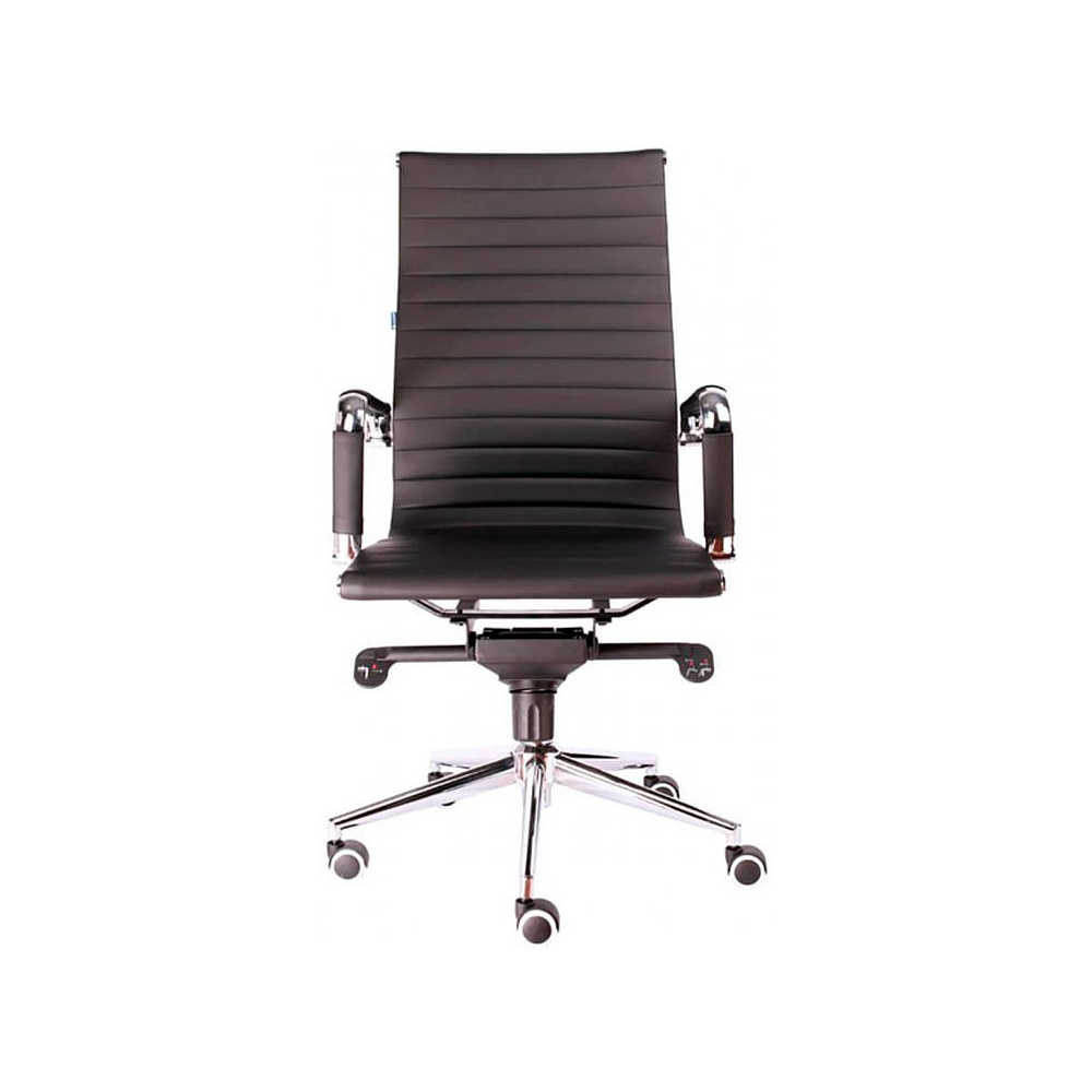 Кресло для руководителя EVERPROF "Rio M", экокожа, металл, черный - 2