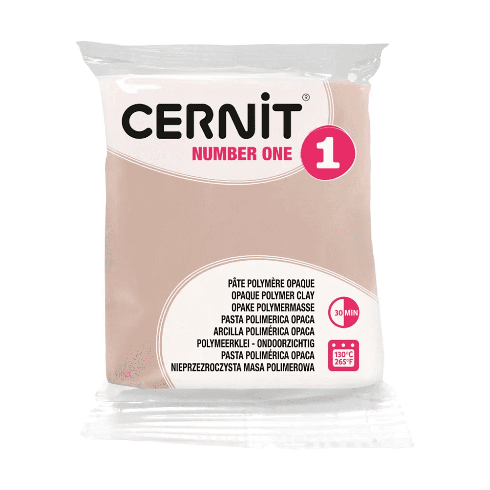 Полимерная глина "Cernit № 1 (Number One)", 56 г, 425 телесный - 2