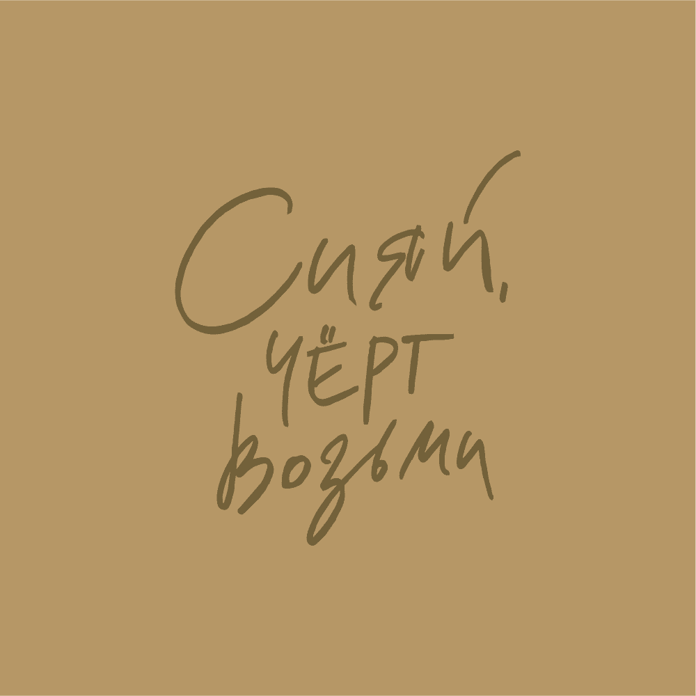 Тетрадь «Сияй, черт возьми», А5, 60 листов, в клетку, золотистый - 2