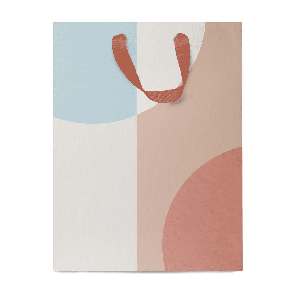 Пакет бумажный подарочный "Dune", 14х19х11 см, ассорти - 4