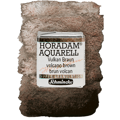 Краски акварельные "Schmincke Horadam", 915 коричневый volcano, полукювета